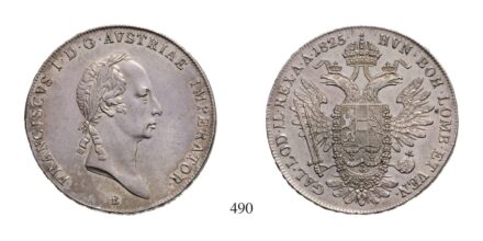 Ferenc (1792-1835), Tallér, Ag, 1825, Körmöcbánya