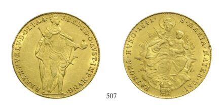 V. Ferdinánd (1835-1848), Dukát, Au, 1841,