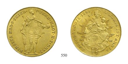 Szabadságharc (1848-1849), Dukát, Au, 1848, Körmöcbánya