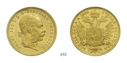 Ferenc József (1848-1916), Dukát, Au, 1885, Wien