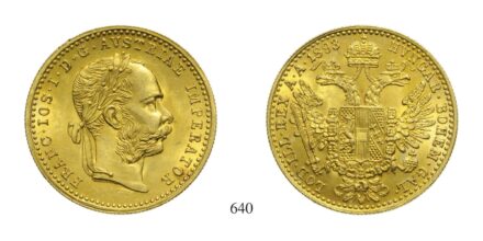 Ferenc József (1848-1916), Dukát, Au, 1893, Wien