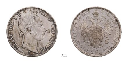Ferenc József (1848-1916), 2 Forint, Ag, 1859, Körmöcbánya