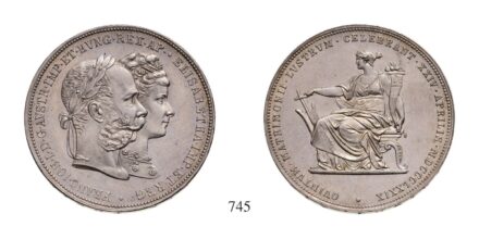 Ferenc József (1848-1916), 2 Forint, Ag, 1879, Wien