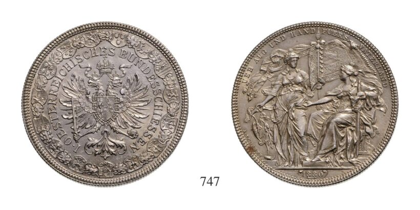 Ferenc József (1848-1916), 2 Forint, Ag, 1880, Wien