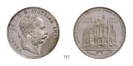 Ferenc József (1848-1916), 2 Forint, Ag, 1887, Kuttenberg