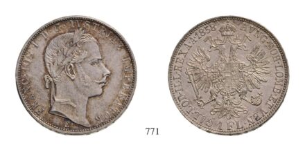 Ferenc József (1848-1916), Forint, Ag, 1858, Gyulafehérvár