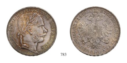 Ferenc József (1848-1916), Forint, Ag, 1866, Körmöcbánya