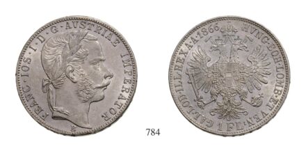 Ferenc József (1848-1916), Forint, Ag, 1866, Körmöcbánya