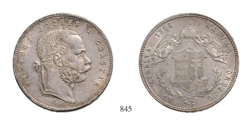Ferenc József (1848-1916), Forint, Ag, 1868, Körmöcbánya