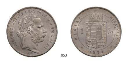 Ferenc József (1848-1916), Forint, Ag, 1871, Körmöcbánya