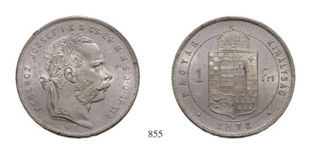 Ferenc József (1848-1916), Forint, Ag, 1872, Körmöcbánya
