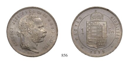 Ferenc József (1848-1916), Forint, Ag, 1873, Körmöcbánya