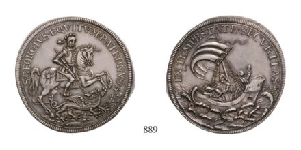 Ferenc József (1848-1916), Tallér, Ag, 1896, Körmöcbánya
