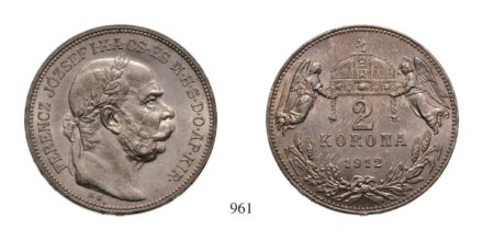 Ferenc József (1848-1916), 2 Korona, 1912, Körmöcbánya