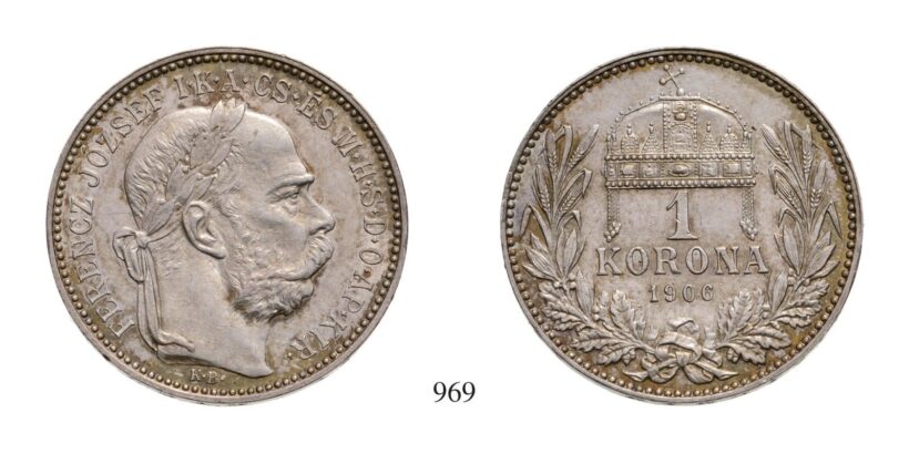 Ferenc József (1848-1916), 1 Korona, 1906, Körmöcbánya