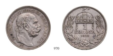 Ferenc József (1848-1916), 1 Korona, 1913, Körmöcbánya