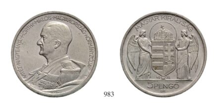 Ferenc József (1848-1916), 2 Pengő, Ag, 1938, Budapest