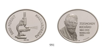 Magyar Köztársaság (1989-), 5000 Forint, Ag - 927, 2015, Budapest