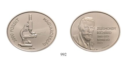 Magyar Köztársaság (1989-), 2000 Forint, Cu75Ni25, 2015, Budapest