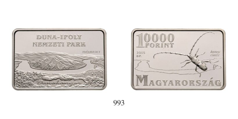 Magyar Köztársaság (1989-), 10000 Forint, Ag - 927, 2015, Budapest