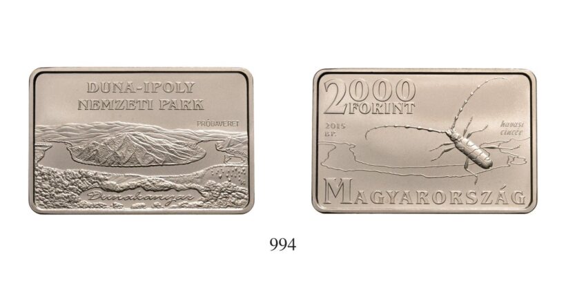 Magyar Köztársaság (1989-), 2000 Forint, Cu75Ni25, 2015, Budapest