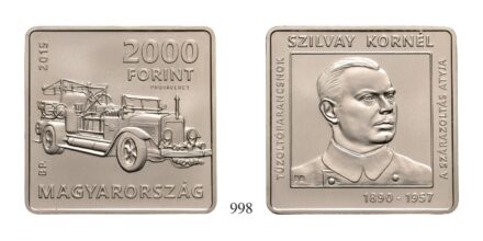 Magyar Köztársaság (1989-), 2000 Forint, Cu75Ni25, 2015, Budapest