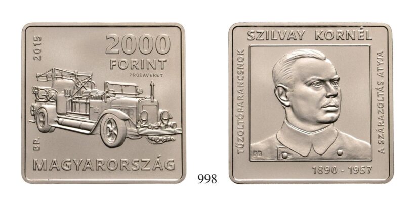 Magyar Köztársaság (1989-), 2000 Forint, Cu75Ni25, 2015, Budapest