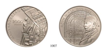 Magyar Köztársaság (1989-), 2000 Forint, Cu75Ni25, 2015, Budapest