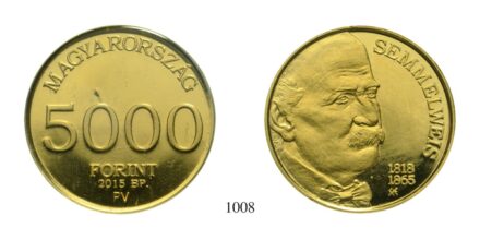 Magyar Köztársaság (1989-), 5000 Forint, Au 999, 2015, Budapest