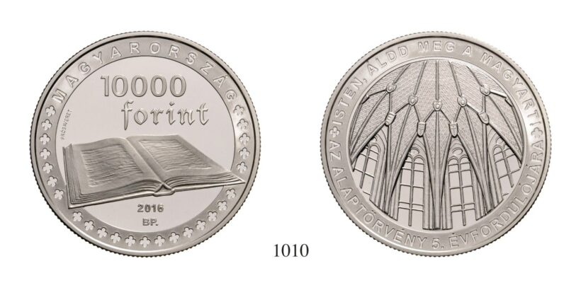 Magyar Köztársaság (1989-), 10000 Forint, Ag 925, 2016, Budapest