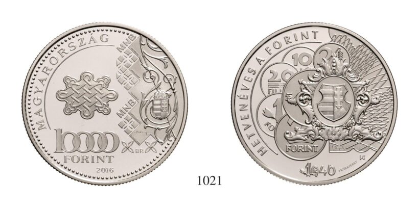 Magyar Köztársaság (1989-), 10000 Forint, Ag 925, 2016, Budapest