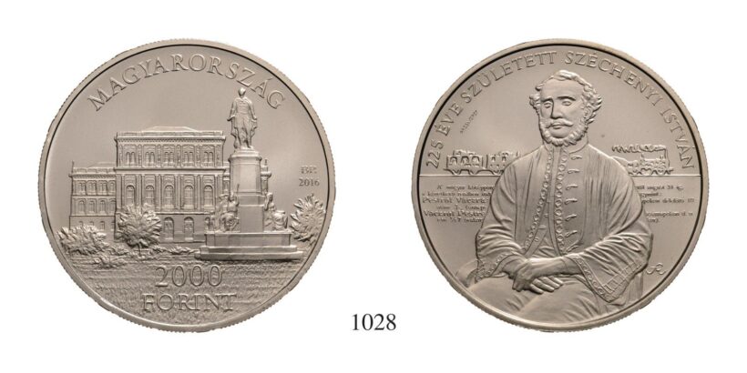 Magyar Köztársaság (1989-), 2000 Forint, Cu75Ni25, 2016, Budapest