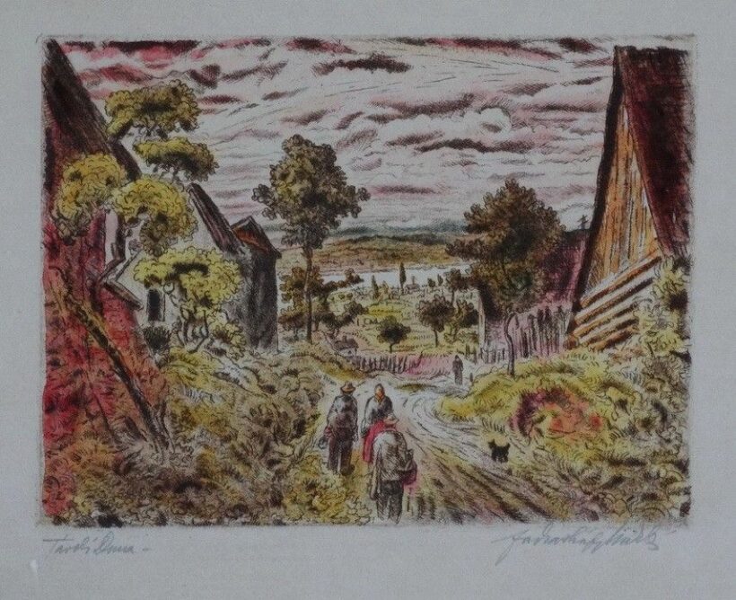 Farkasházy Miklós (1895 - 1964): Távoli Duna