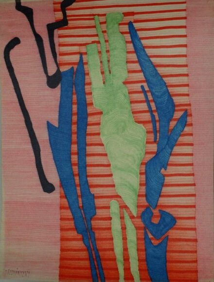 Hornyánszky Gyula (1924 - 1995): Formák, 1970