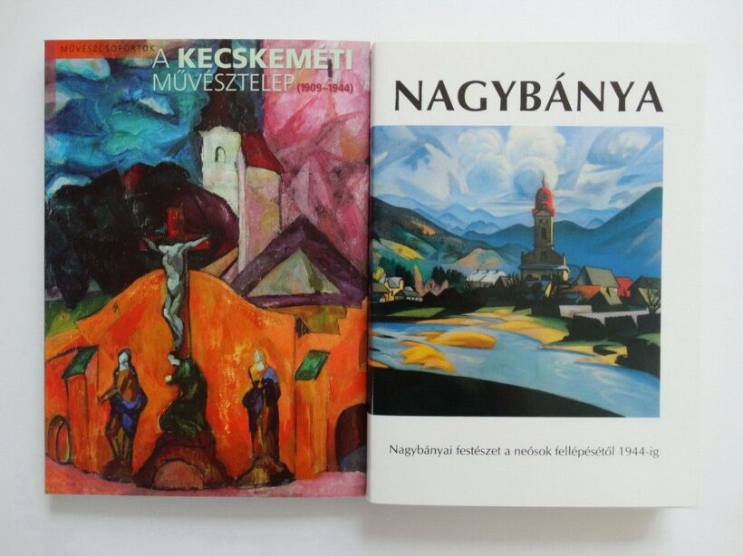 Művészeti kiadványok - 2 db: Nagybányai (1992) és Kecskeméti Művésztelep (2011)