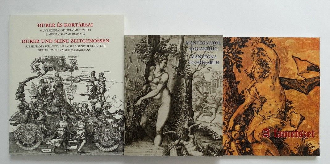 Művészeti kiadványok - 3 db: A klasszikus grafikáról, Szépművészeti Múzeum, 2002, 2005, 2007