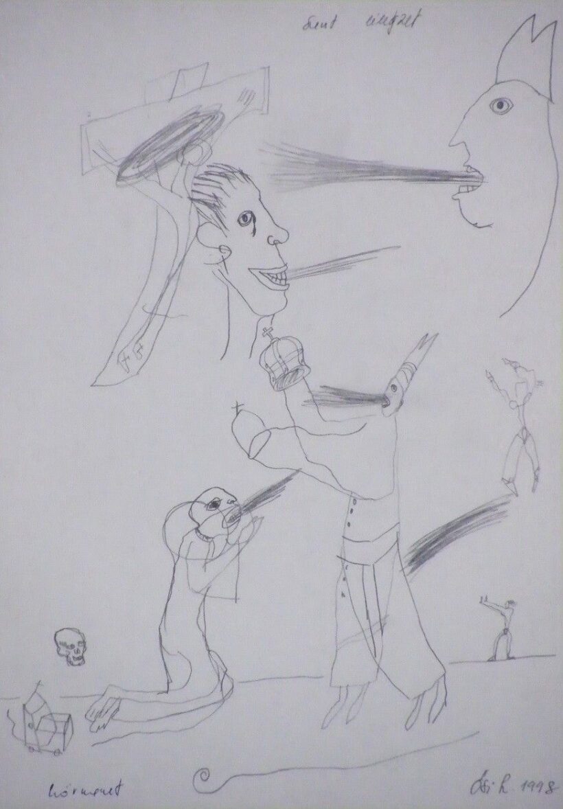 Ősi László (1947): Körmenet, 1998