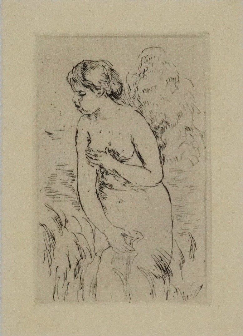 Renoir, Pierre Auguste (1841-1919): Fürdő nő