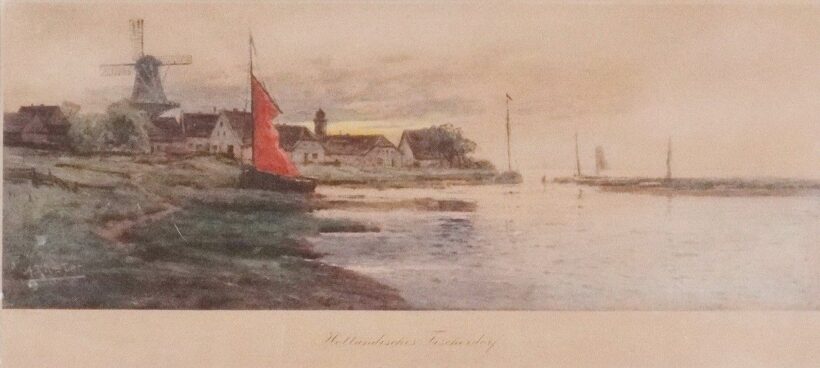 Küster, Alexander, XX. század: Holland halászfalu