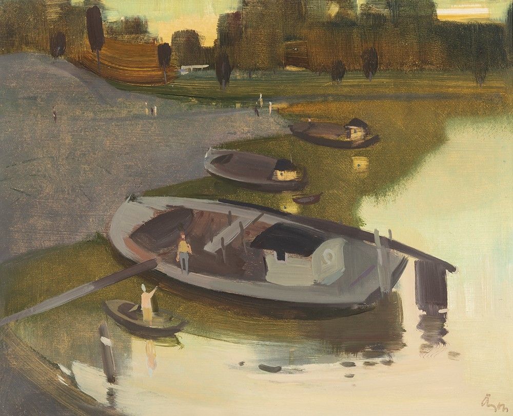 Áron Nagy Lajos: Tiszai részlet