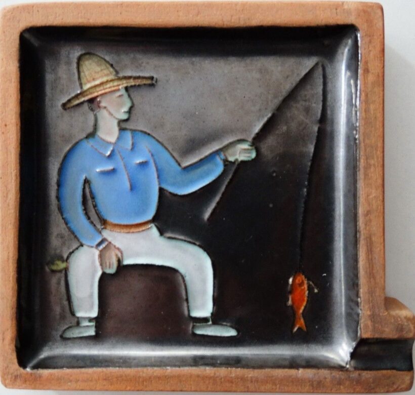 Gádor István (1891-1984): Horgász, 1970-es évek