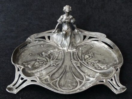 Névjegykártyatartó, AK&CIE, Albert Köhler Wien, 1900-as évek