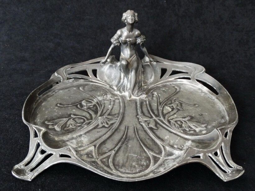 Névjegykártyatartó, AK&CIE, Albert Köhler Wien, 1900-as évek