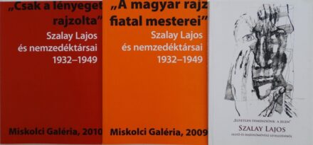 Szalay Lajos és nemzedéktársai rajzművészetéről kiadványok - 3 db: