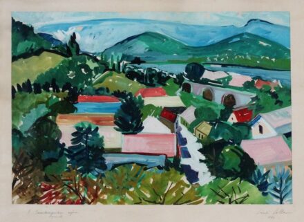 László Lilla (1940): Dunakanyarban, 1973