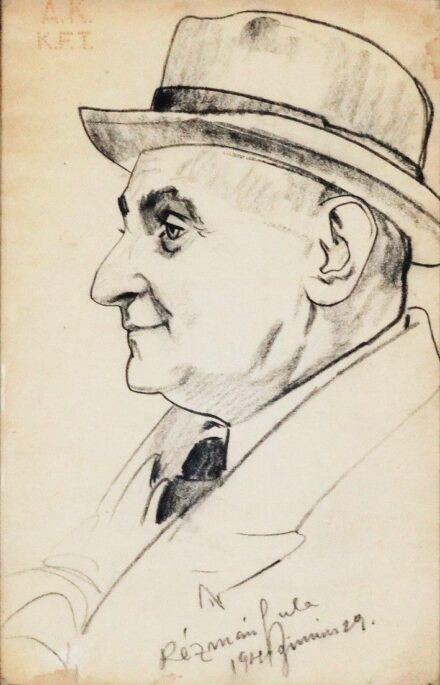 Rézmán Gyula (1911 -): Portré, 1941