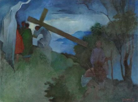Somos Miklós (1933-2009): Jézus és Izsák