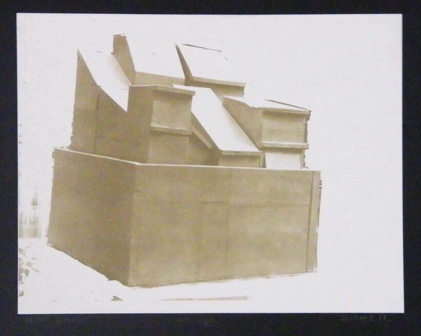 Szikora Tamás (1943 - 2012): Objekt II., 1988