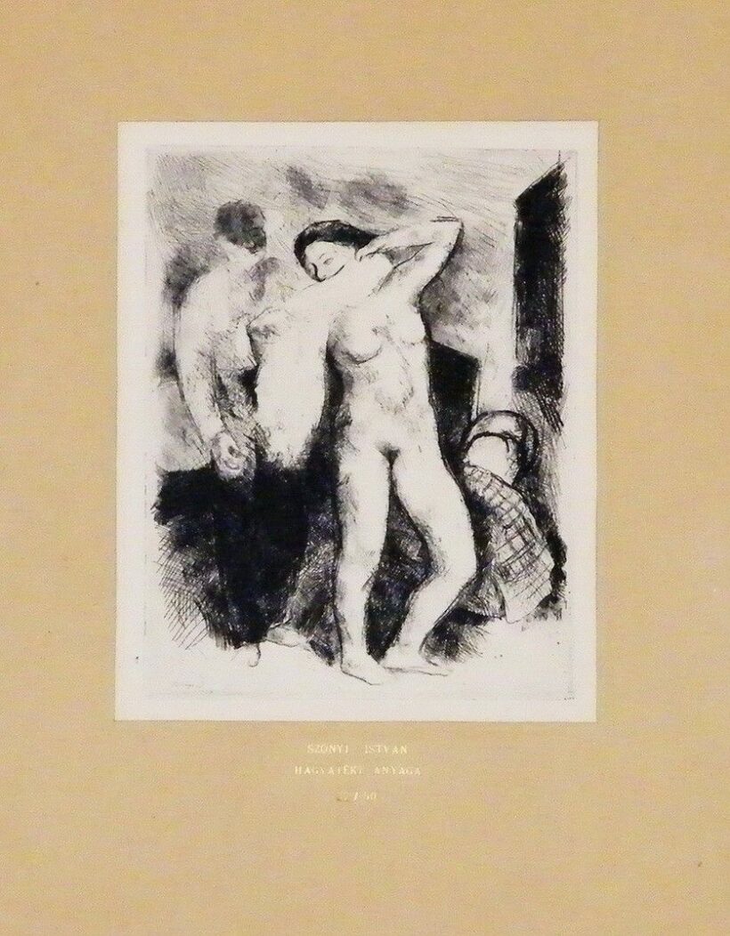 Szőnyi István (1894 - 1960): Öltözködés, 1928