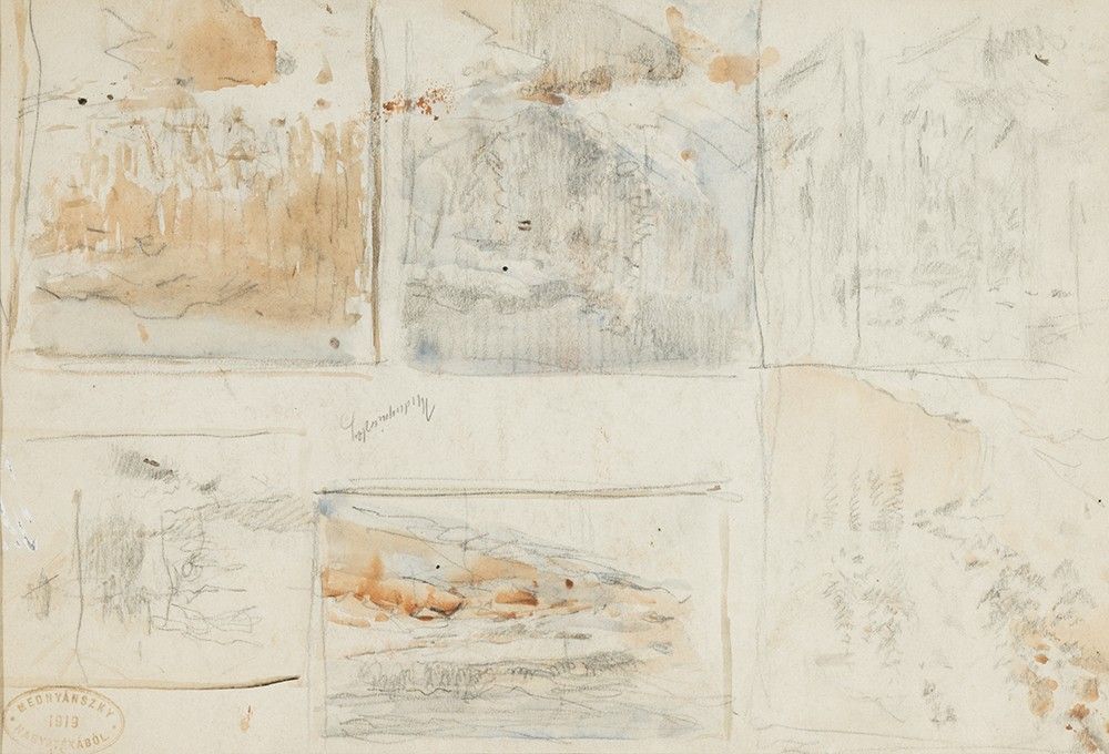 Br. Mednyánszky László
Vázlatok (6db)